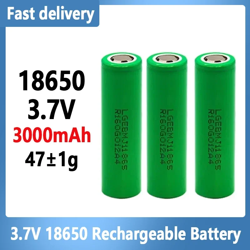 2024 New Original NCR18650B 34B 3.7V 18650 3000mAh Rechargeable Lithium Battery Flashlight Battery Powerful battery outdoors