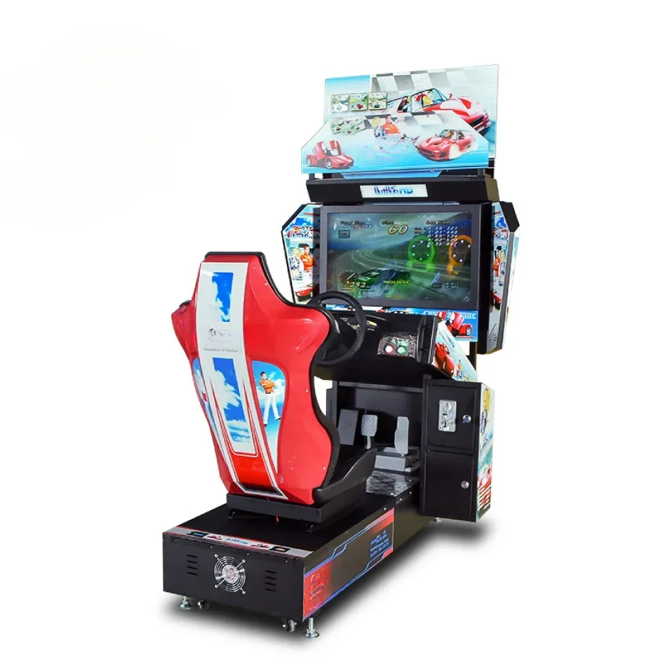 3d 42 Inch Outrun Arcade Hot Sale Simulating Car Racing/electronic Outrun Racing Game Machine
