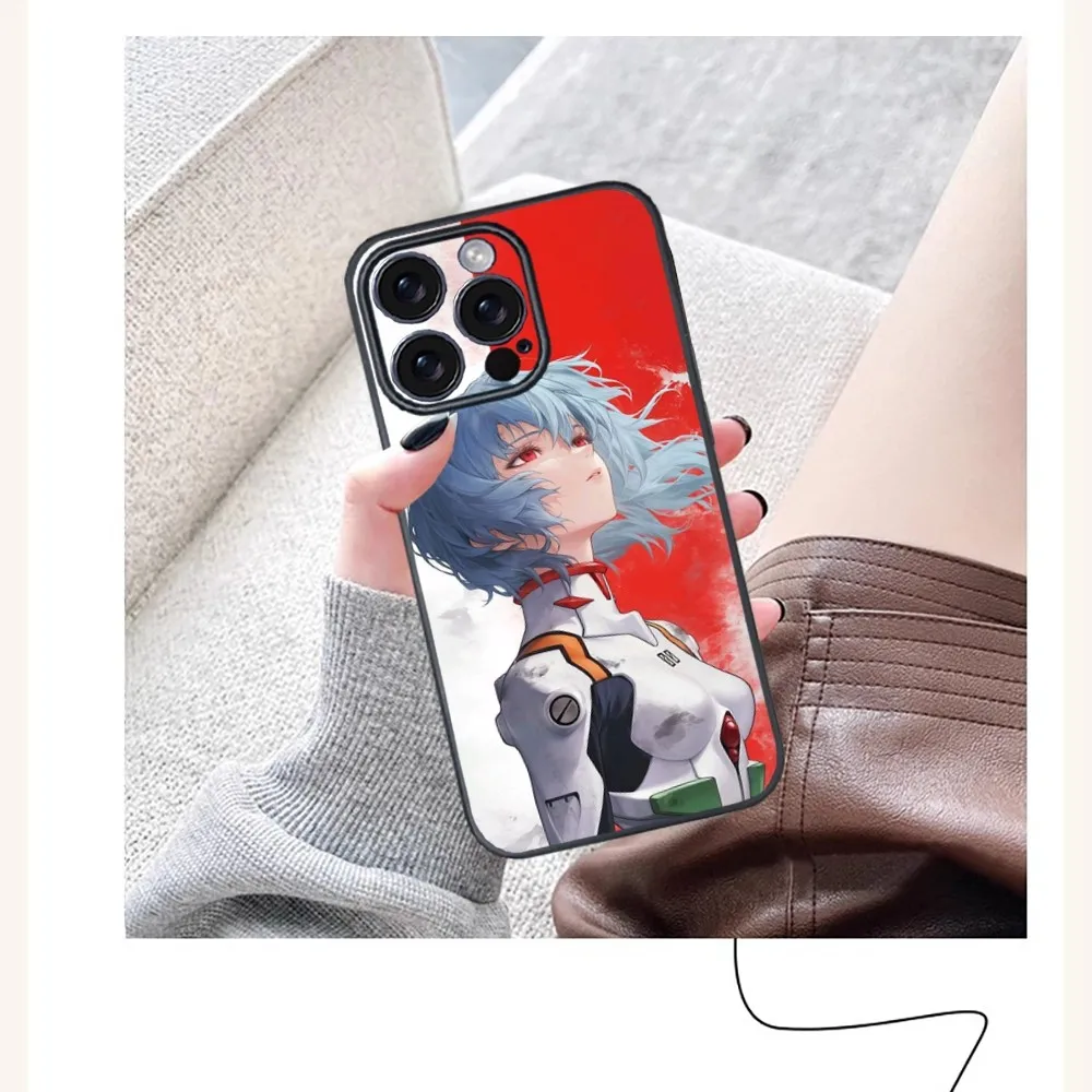 Neon Genesis E-Evangelion Asuka Phone Case For iPhone 16 15 14 13 12 11 PRO MAX PLUS Mini TPU Soft to Skin-friendly case