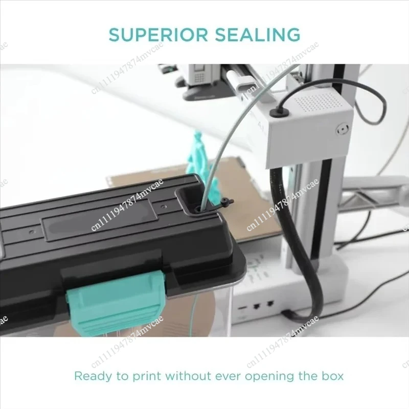 A77P Polymaker Polydryer Filament Dryer and Storage Box for FDM/FFF 3D Printer US Plug Filament Humidity Regulator