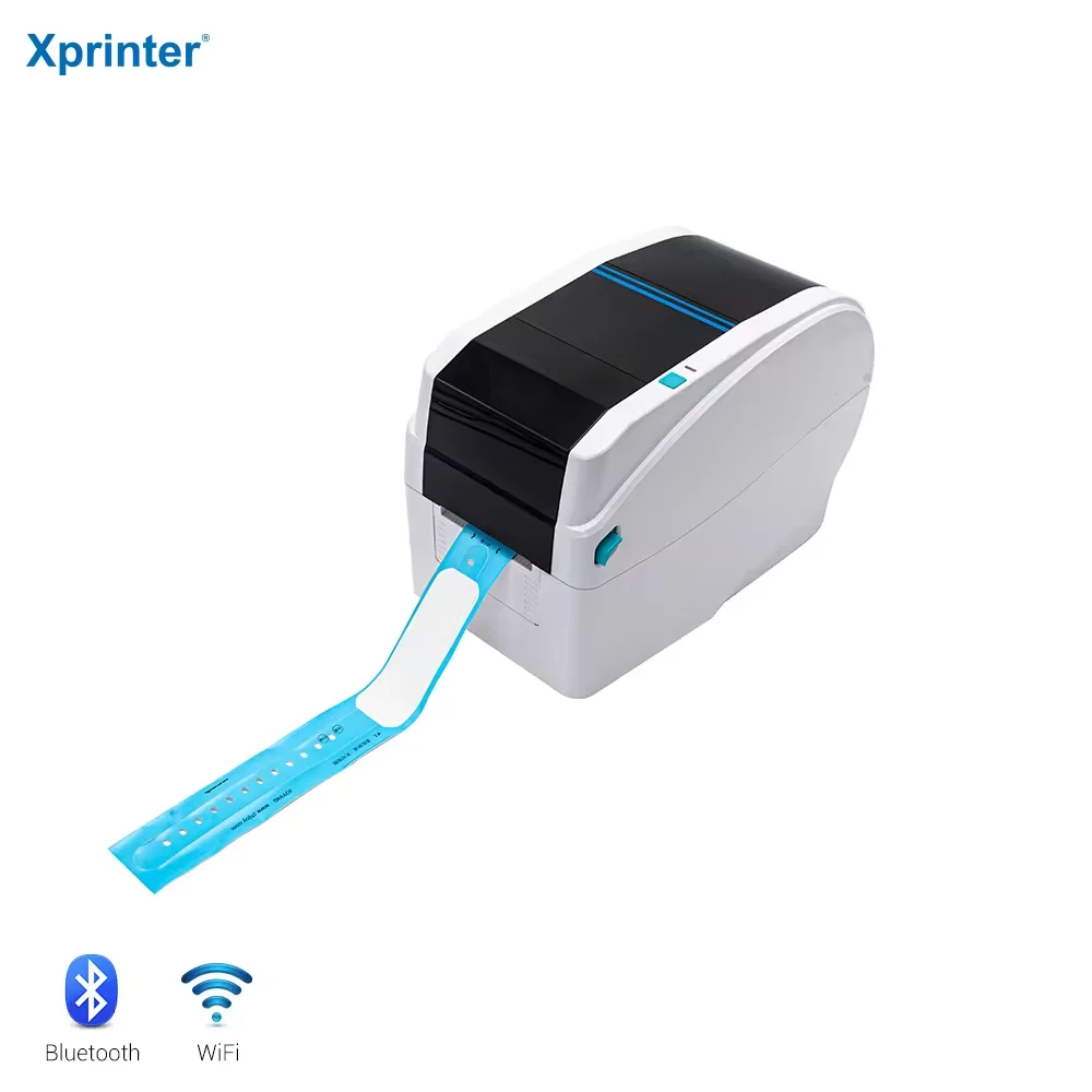 Xprinter XP-T261B/XP-T261E High Quality Label Printer Label Printing Machine For Small Business Medical Wristband Printer