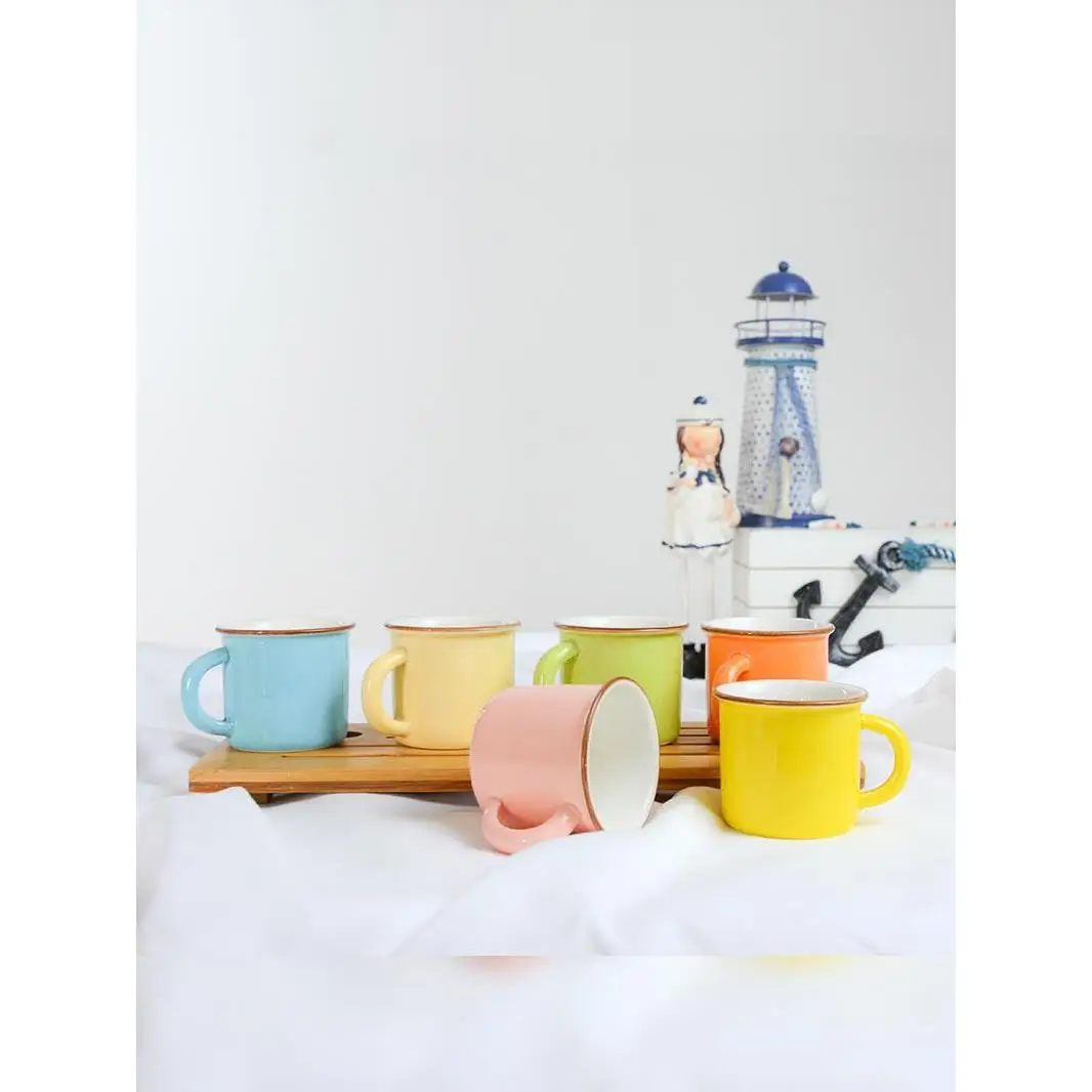 Enamel Tea Cup With…