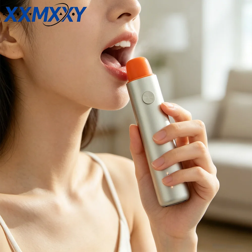 ZDEER PW13 Electric Cool Oral Spray,Probiotic Deodorizing Breath Spray,Mini Micro-Mist Mouth Spray Including 7 Flavor Cartridges