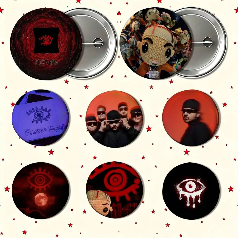 111xpantia Fuerza Regida 25mm 32mm 44mm 58mm Anime Badges Brooches DIY Pins Decorations Birthday Gifts