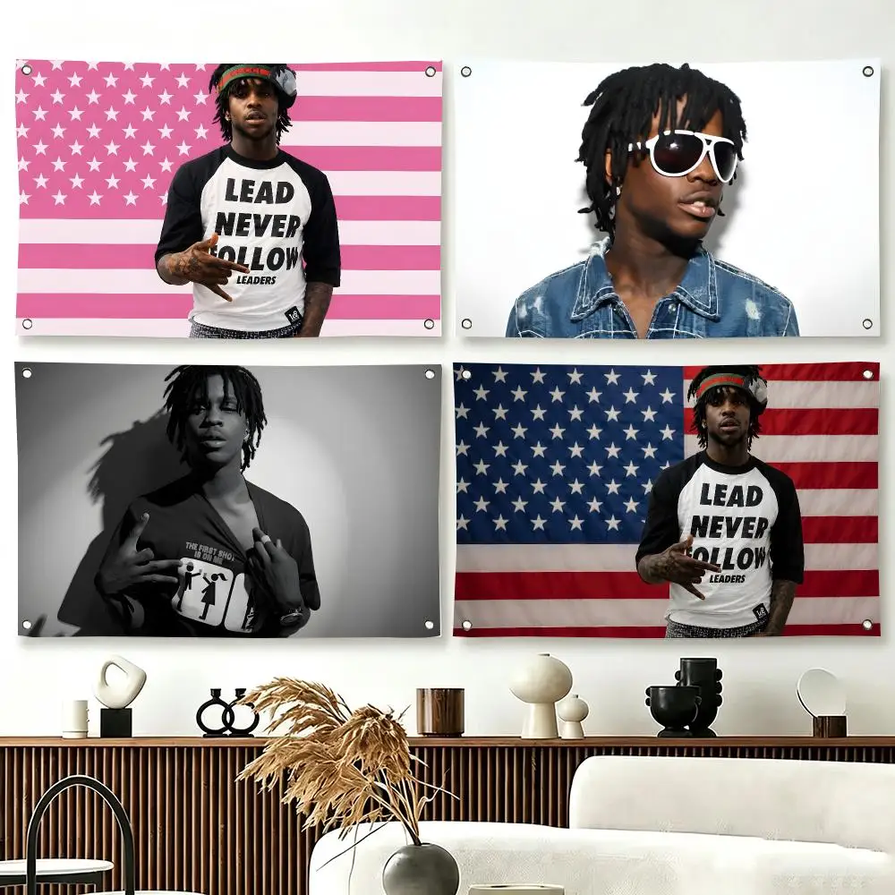 singer Chief Keef Flags  For Living Room Home Dorm Decor Wall Outdoor Camping Party Banner Gifts