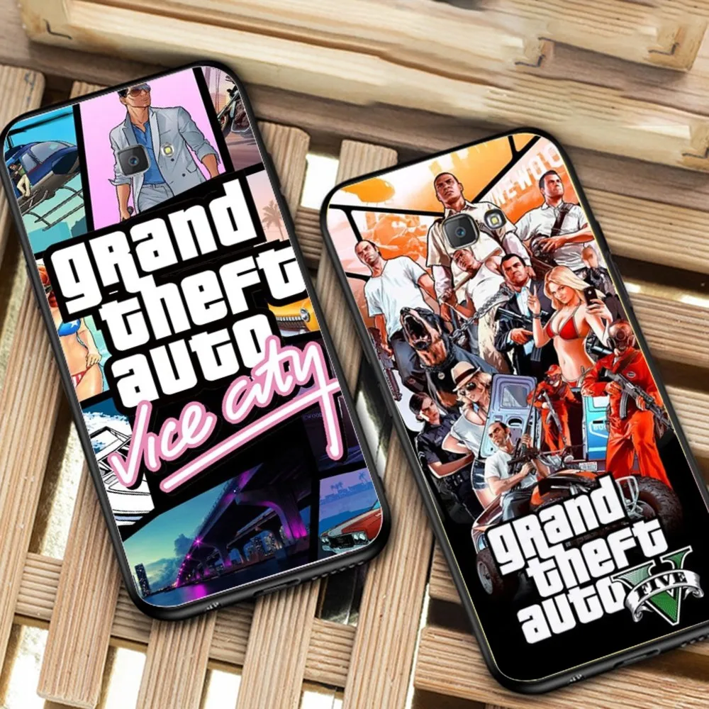 

Grand Theft Auto Phone Case For Samsung J 7 plus 7core J7 neo J6 plus prime J6 J4 J5 Mobile Cover