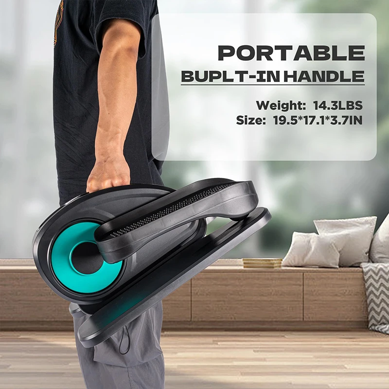 

Мини-тренажер под столом, портативный педальный тренажер для фитнеса, эллиптический тренажер для пожилых людей, реабилитационная терапия