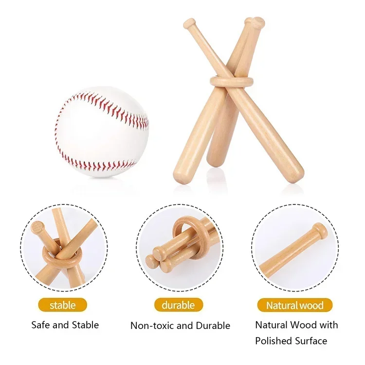 1/3PCS Handmade Baseball 9 Inch Game Training PVC Rubber Inner Soft Foam Bouncy Ball Athletics