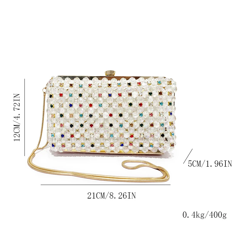 Starlight Clear Sky Small Diamond Bag