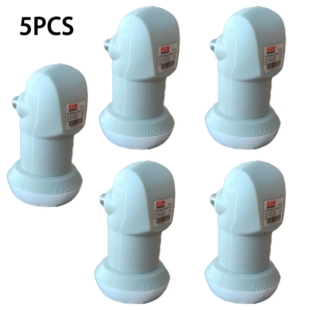 

5 шт. универсальных цифровых LNB-приемников Full HD для KU-диапазона 9,75/10,6 ГГц с линейной поляризацией, цифровой конвертер для спутниковых антенн