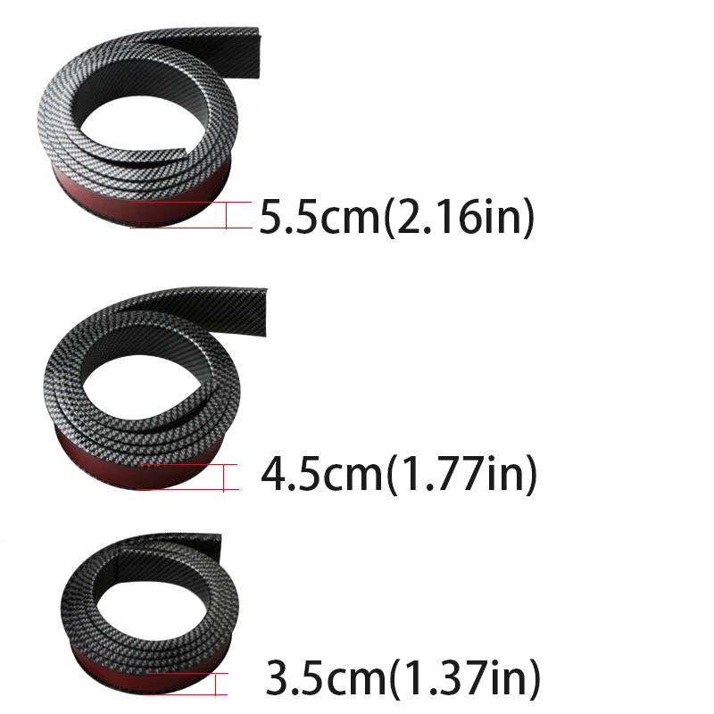 1.5 Meters Car Fender Flares Arches Wing Expander Arch Eyebrow Mudguard Lip Body Kit Protector Cover Mud Guard Accessories