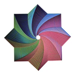 Octagonal Fidget Fidget Octagonal Toy 3D Printing Geometric Illusion Antistress Fidget Toys For Stress Sensory Party Games