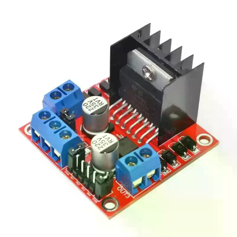 L298N Motor Driver Board DC & Stepper Motor Driver Module For Smart Car Robot