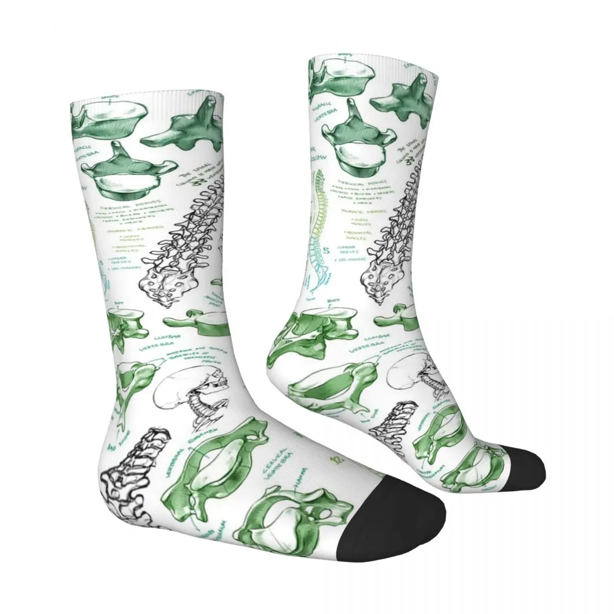 جميع المواسم العمود الفقري الجوارب Harajuku الرياضة الأوسط أنبوب الجوارب لينة سوبر لينة جوارب للرجال النساء هدايا عيد الميلاد #4