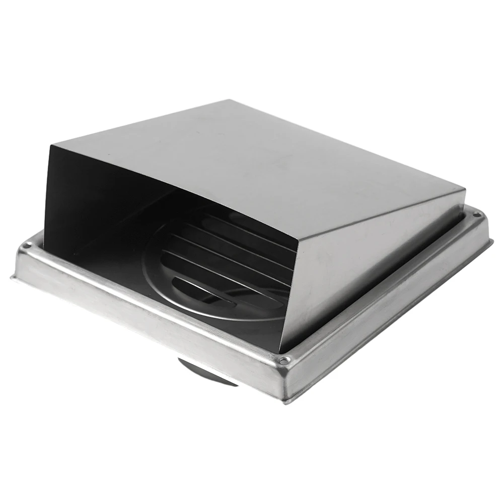 High Quality Practical Air Vent Cover 100mm 304 Stainless Steel Bathroom Toilet Air Vent Extract Ducting Cover