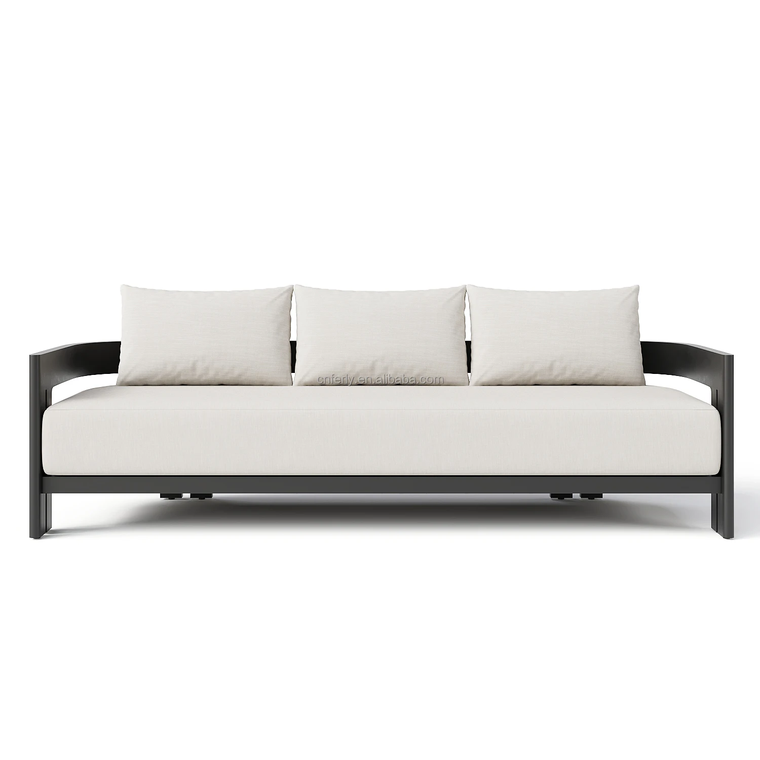New Arrival Metal Outdoor Sofa Furniture Patio Garden Sofa Set Aluminum Sofa Set