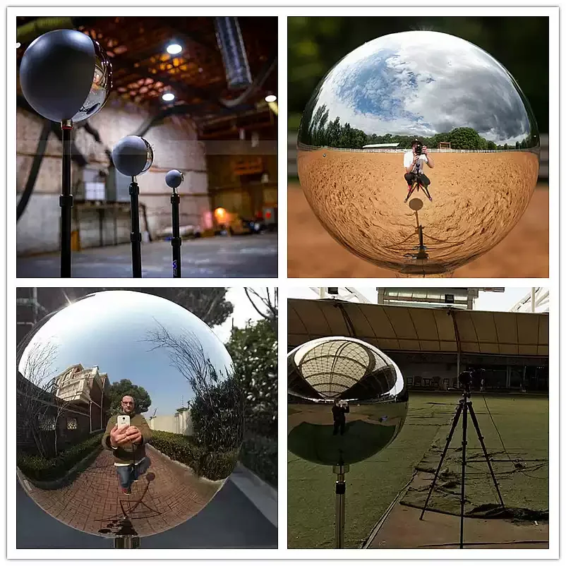 Visual Effects Production 18% Gray Reflective Ball 60-250mm, Cinematography Reflectance Standard and Video Calibration