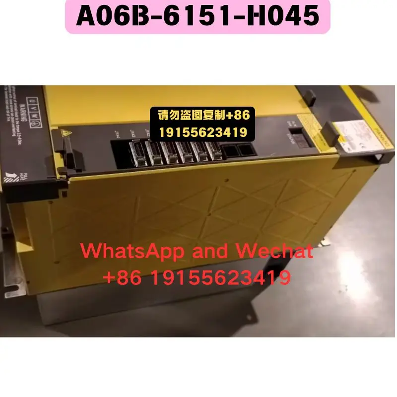 Used OEM disassembled parts A06B-6151-H045 Driver Functional test OK Quick delivery