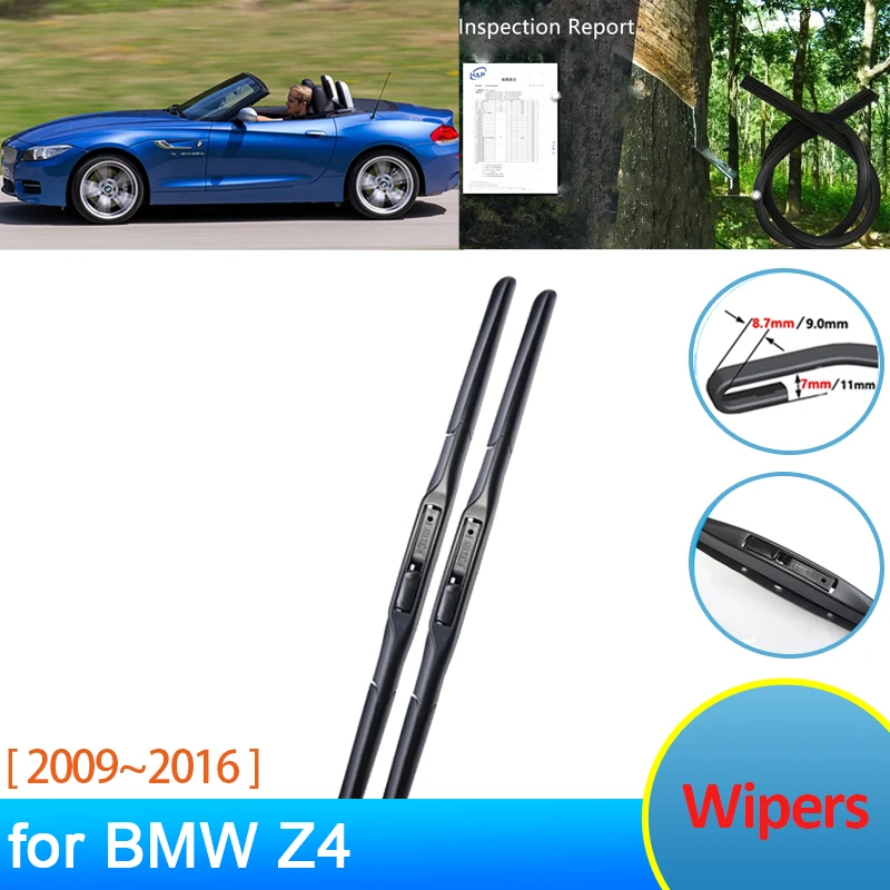 

Wipers Blades for BMW Z4 E89 2009 2010 2011 2012 2013 2014 2015 2016 Accessories Front Windscreen Window Cleaning Brushes Auto