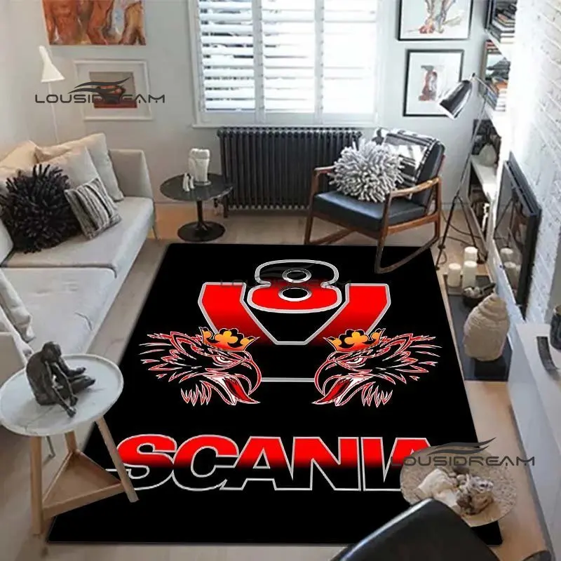 

Scania truck Carpets and Rug Soft and comfortable Carpet Floor Mat Living Room Bedroom Large Area Soft Carpet Kids Room Rug