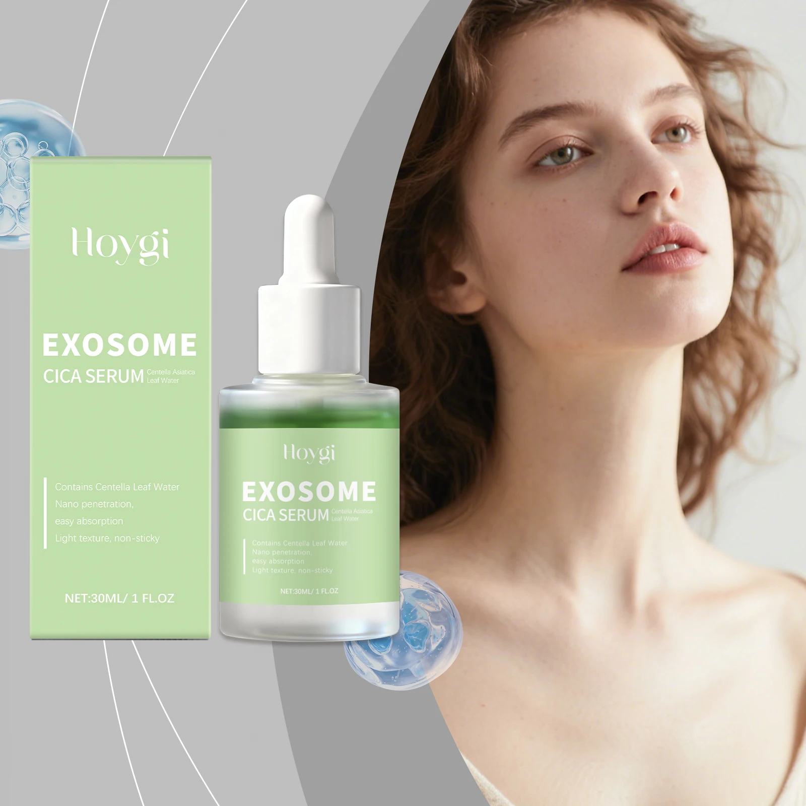 Centella Asiatica Essence - Gentle and hydrating skin care, lightweight texture, suitable for daily skincare and all skin types