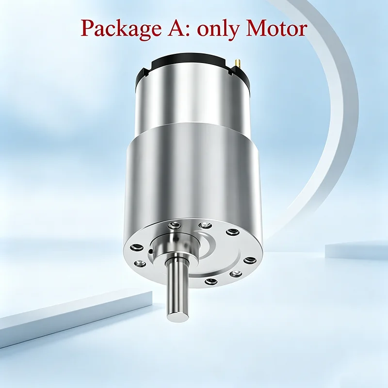 JGB37-520 DC 12V/24V Reduction Gear Motor Large Torque High Power 15kg 7RPM-960RPM  Reversed