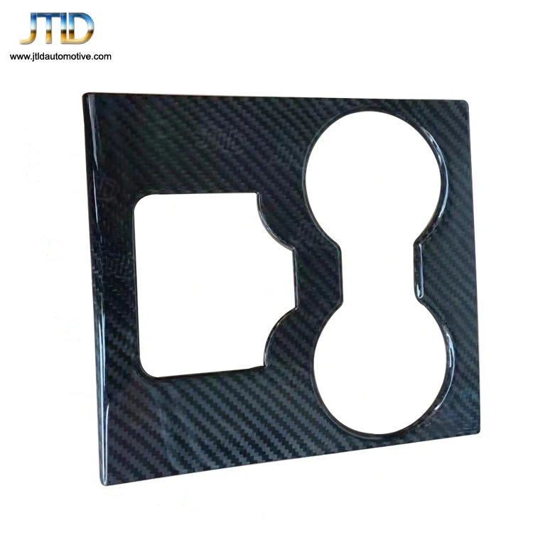 Hochwertige Rücksitz-Getränkehalter aus echtem Carbon für Tesla Model 3 ab 2016