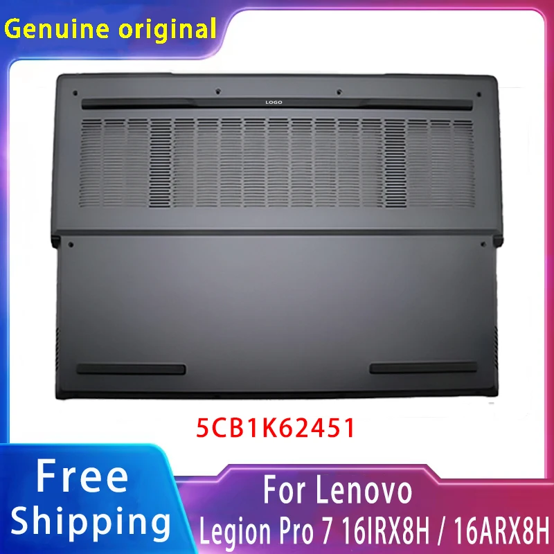 

New For Lenovo Legion Pro 7 16 IRX8H ARX8H ;Replacemen Laptop Accessories Bottom With LOGO 5CB1K62451