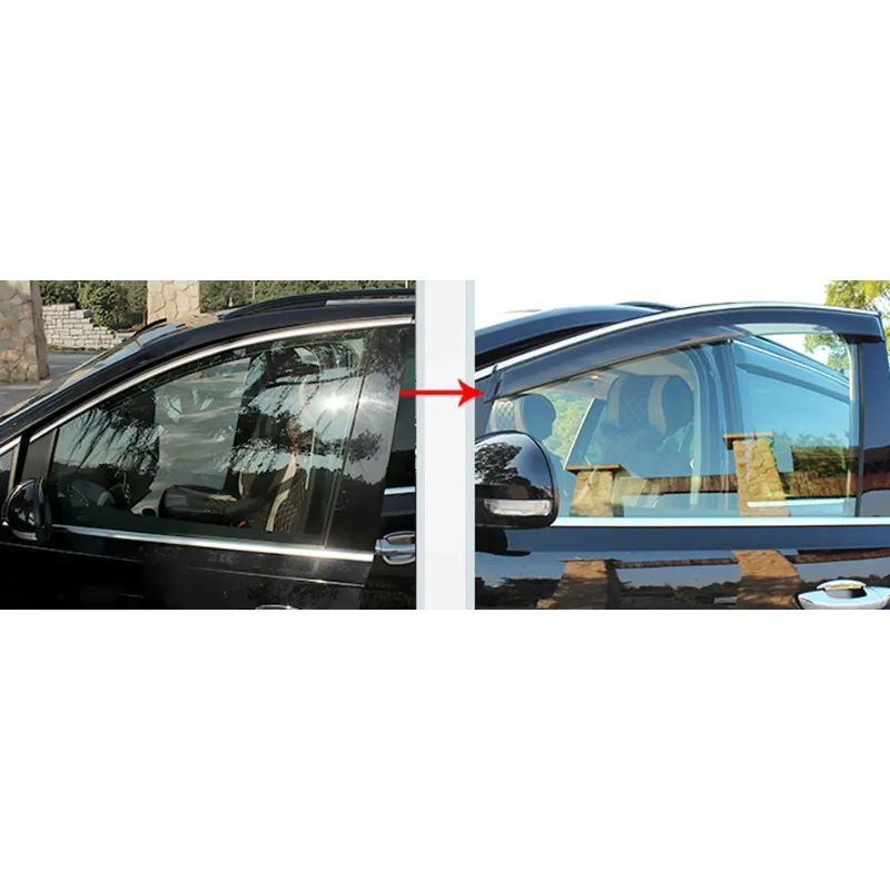 4pc for VW Sharan 2012-2018 Windows Visor