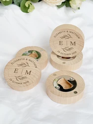 Personalized Wedding Favor Bottle Opener Fridge Magnet Wooden Magnetic Bottle Opener Party Favor Wedding Gift Souvenir for Guest