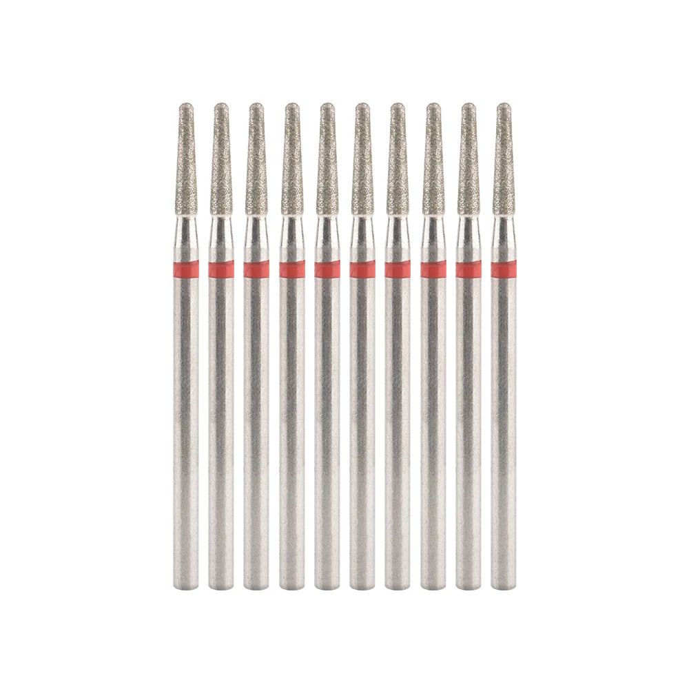 10Pcs Diamant Fräser Für Maniküre Elektrische Nagel Bohrer Bits Zubehör Pediküre Maschine Nagel Datei Gel Remover-Tool – Detail 34