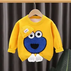 Children's Clothing Kids Boys Sweater Spring and Autumn Boys Girls Long Sleeved Bottoming Shirt Boy Baby Top