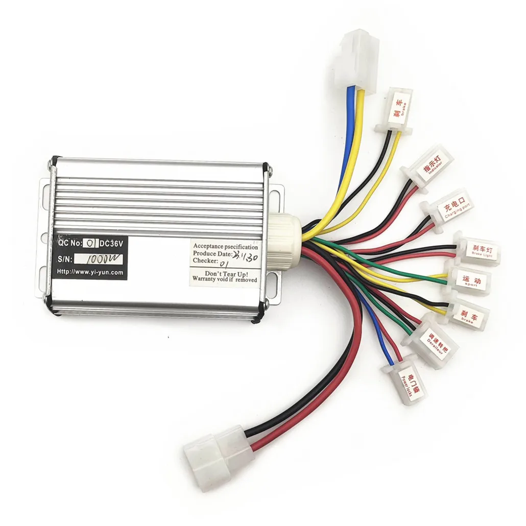 

1000W DC 36V Anti-Runaway Brush Motor Speed Controller, Brushed Speed Control