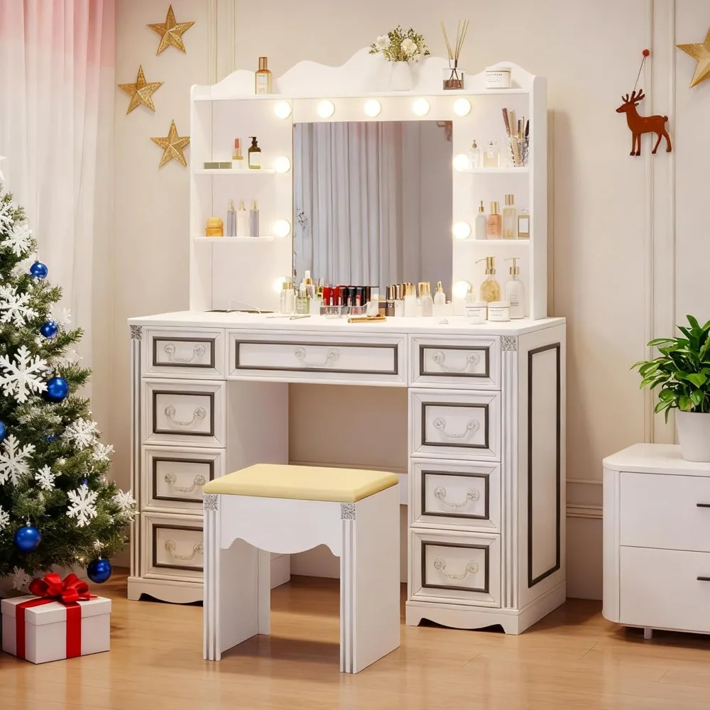 Vanity Desk With La… - image