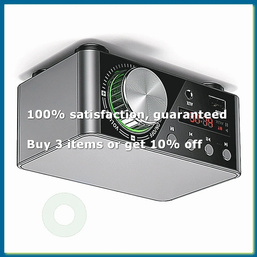 ●50W + 50W 100W Bluetooth 5.0 Amplifier Digital Audio Power Amp Silver Gray