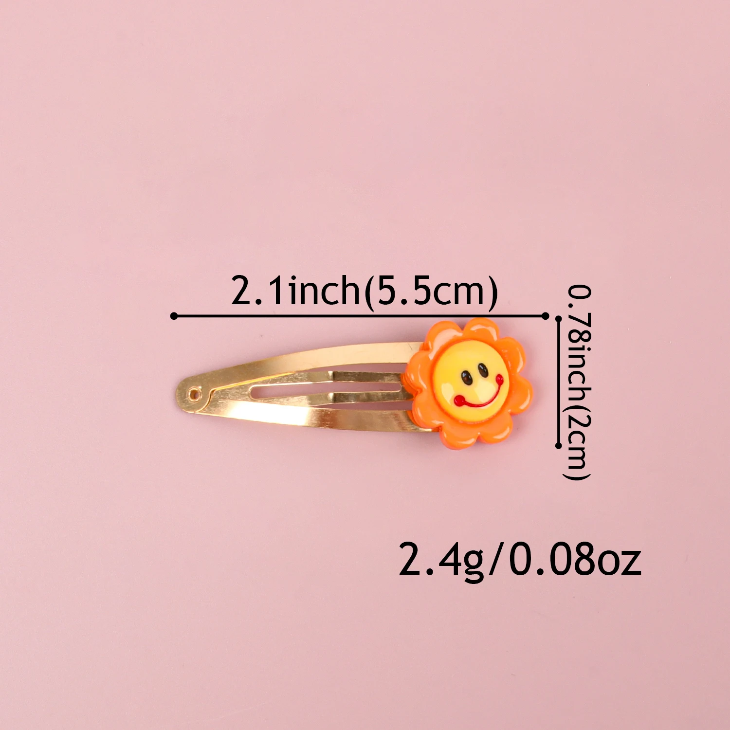 20/40pcs Random Colors Cartoon Bow Floral Rainbow Heart BB Clip For Girls Cute Fashion Barrettes For Kids Women Hair Accessories