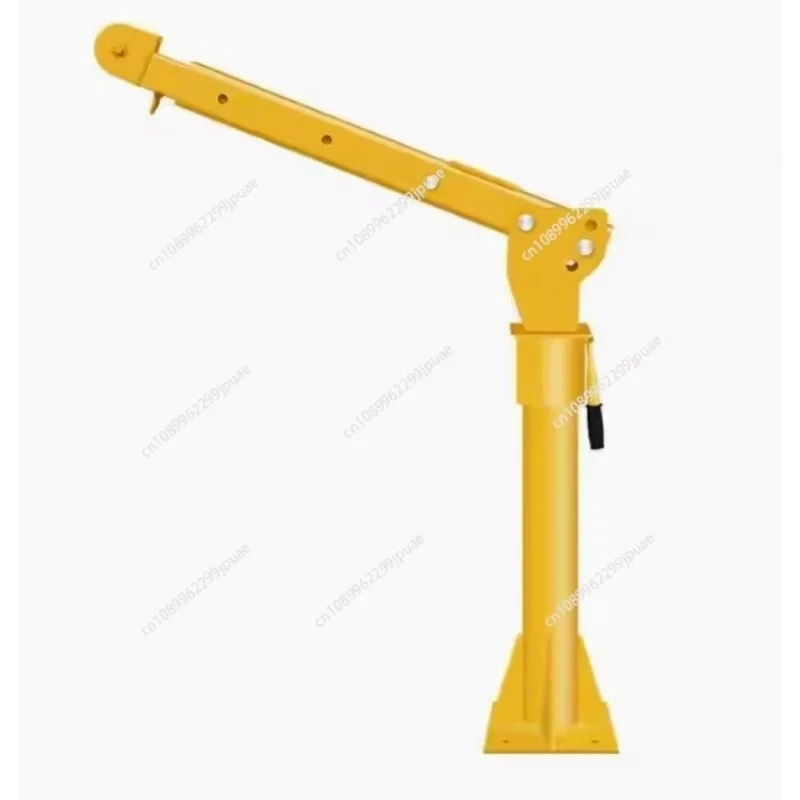 500KG Household Electric Hoist Truck Mounted Lifting Crane Portable Vehicle Hoisting Equipment