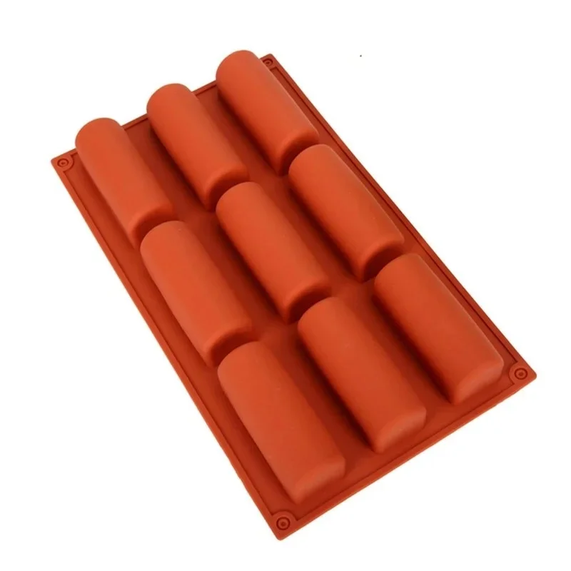 9/12-Cavity Butter Mould Rectangle Silicone Candy Molds For Baking Energy Bars Chocolate Bar Mold Protein Bars Kitchen Tools