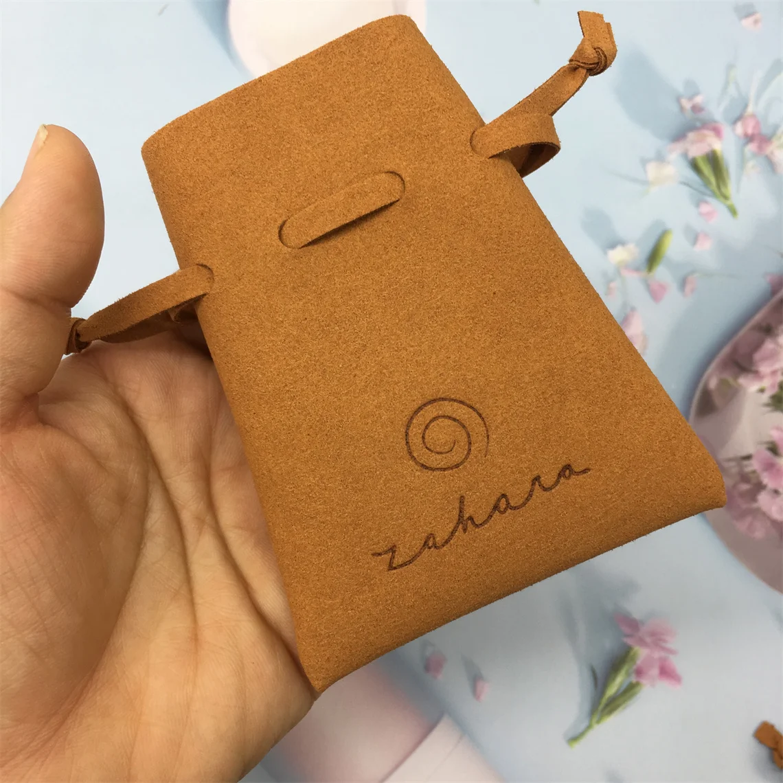 50 microfiber personalized color logo drawstring bags custom bags jewelry bags necklace bags packaging bags