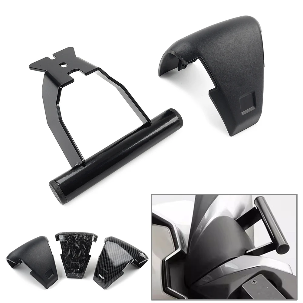 Motorcycle Phone Stand Holder GPS Navigation Plate Bracket For Honda Forza 350 NSS350 2021 2022 2023 Matte/Carbon/Forged Texture