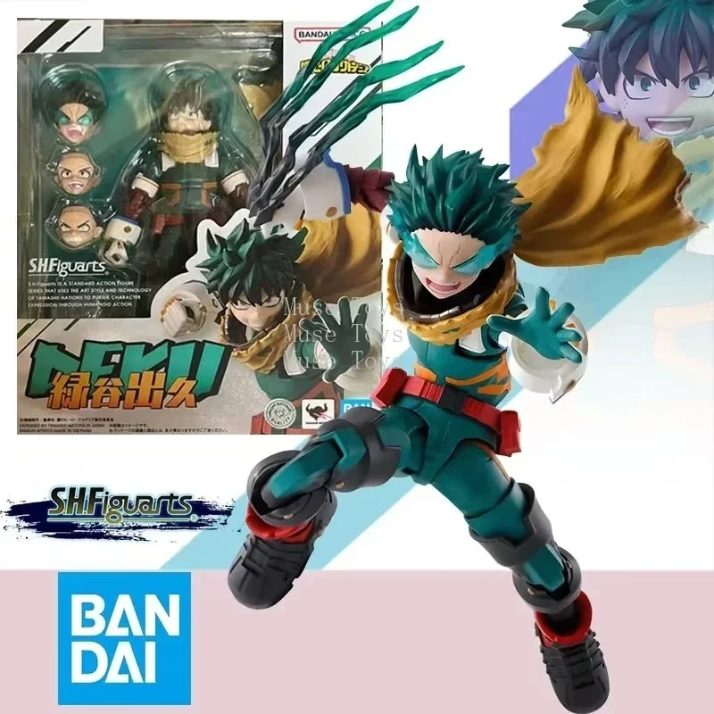 

В наличии Bandai Original SHF Dragon Ball My Hero Academia deku Аниме Фигурка Модель Истребителя Модель Игрушка Подарок Для Детей