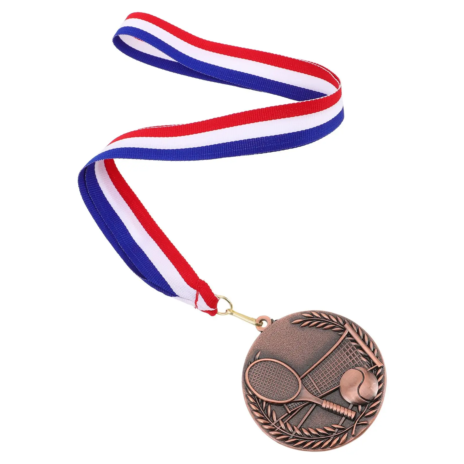 

Tennis Medal Metal Awards Kids Bulk Gold Medals Children Winners Dark Brown Preschool Sports Commemorative Durability