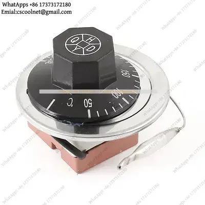 k06 AC 250V 16A NC Adjustable Temperature Control Switch Thermostat 50-300 Degree