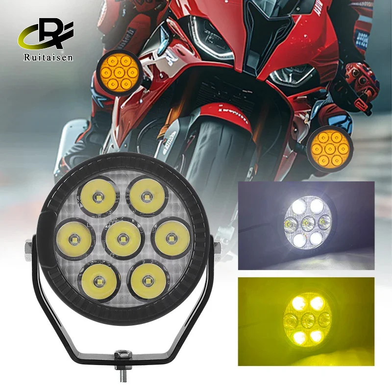 

4.5" LED Work Light Spotlight Fog lights Driving Lamp Motorcycle SUV ATV UTV Truck for BMW R1200GS R1250GS F800 F850 F900