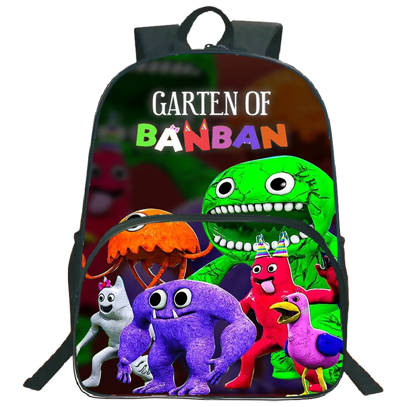 New 3d Print Garten Of BanBan Backpack Students Large Capacity School Bookbag Waterproof Children Backpack Teenager Laptop Bag