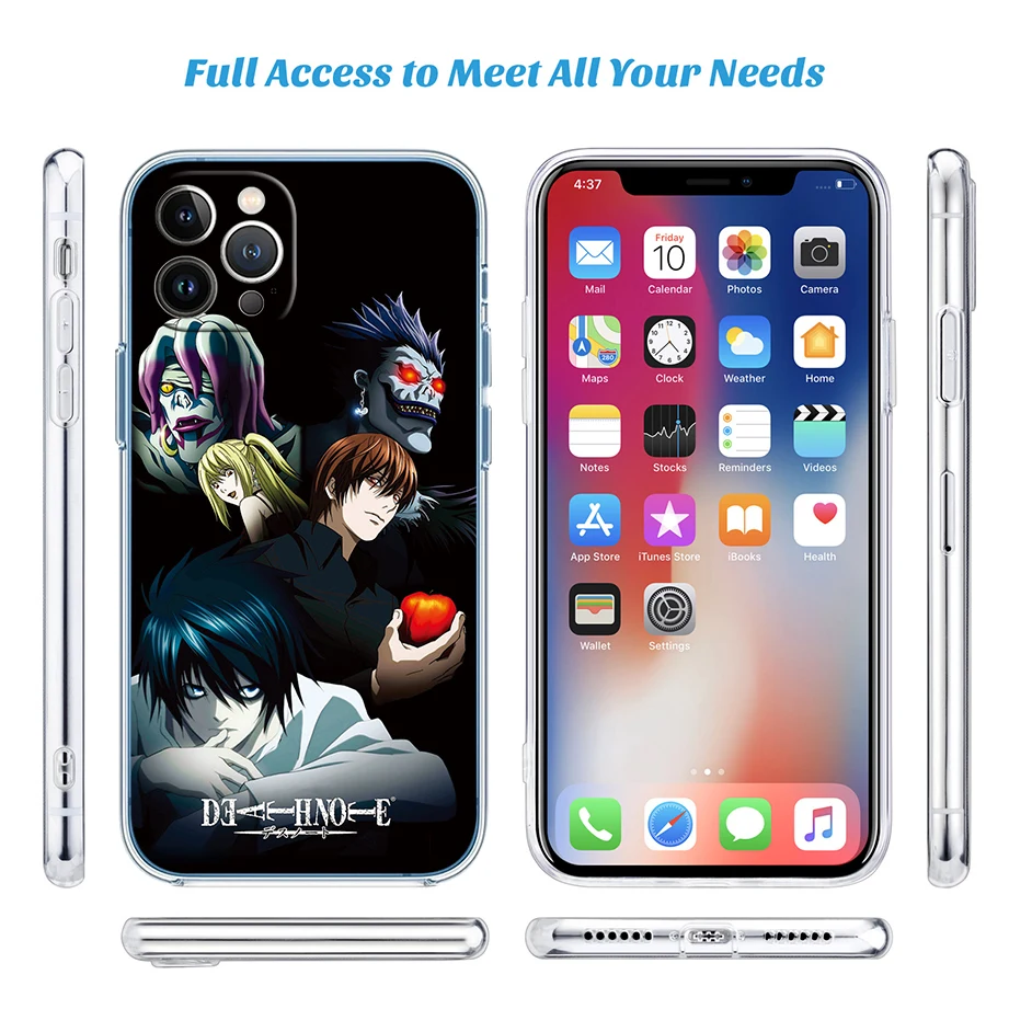UT12 Death Note Ryuk kira Phone Case for Motorola Moto G40 G04 G05 One Ace Action  Fusion + Plus Hyper Macro Vision Zoom view 6