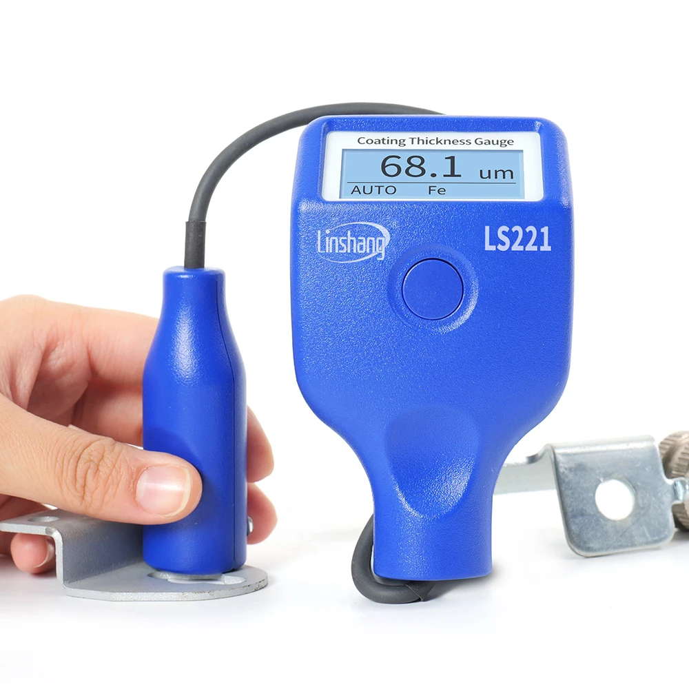

Pro Grade Coating Thickness Tester LS221 Detachable Probe Coating Thickness Gauges for Fireproof Layer