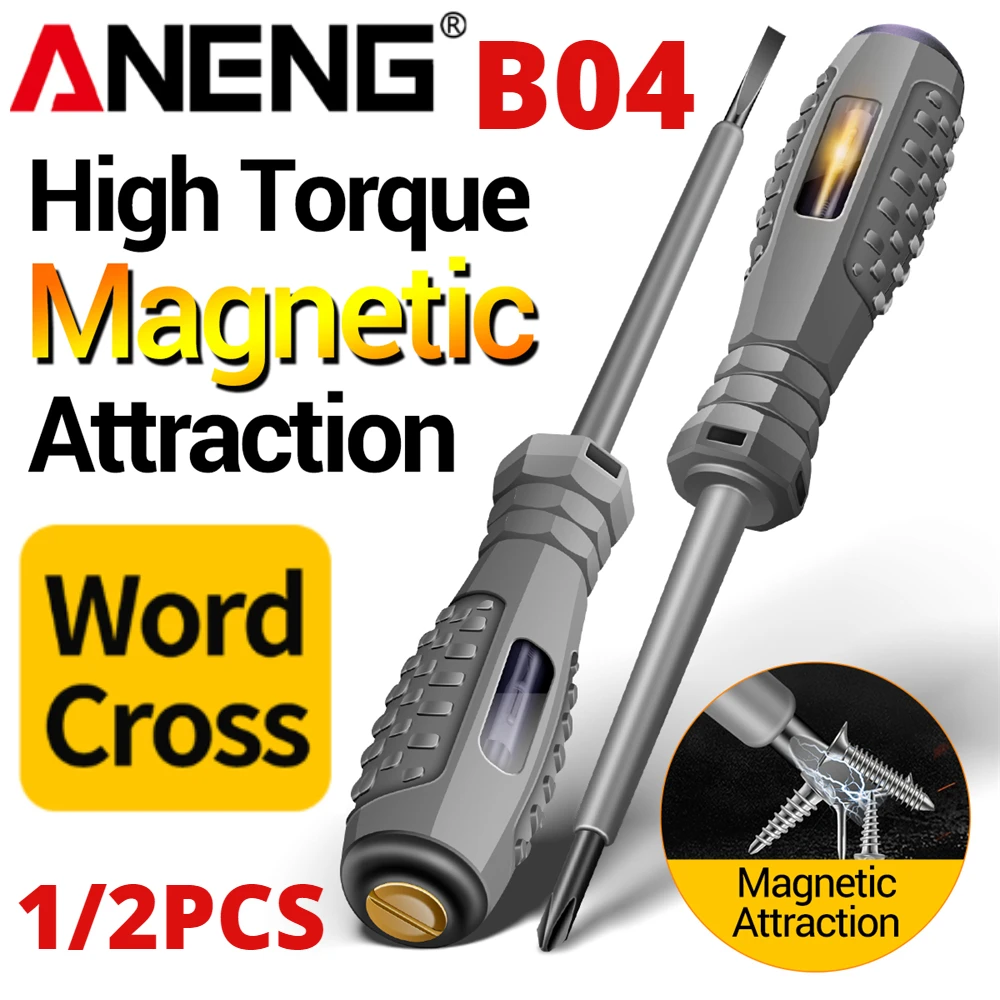 ANENG B04 Electric Voltage Tester Pen Non-contact Voltage Detector Electrical Screwdriver Indicator Voltmeter Power Detector