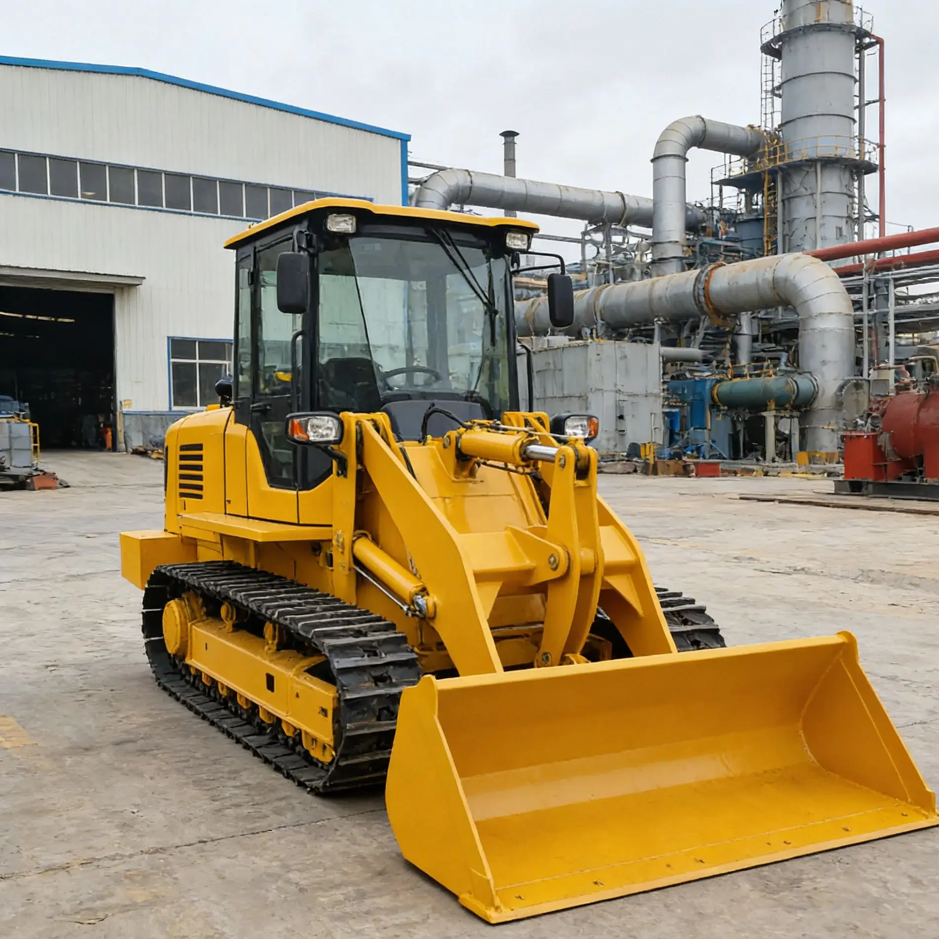 

Customized All-in-One Skid Steer Loader: Loading/Crushing/Grading Save Money & Equipment