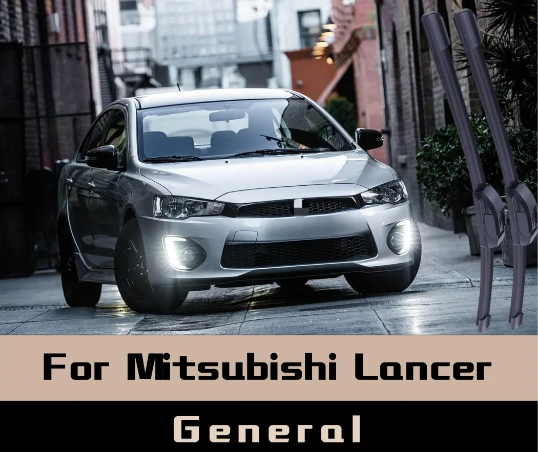 

2 шт. для Mitsubishi Lancer General, передние щетки стеклоочистителя, щетки для лобового стекла, оконные щетки, бескостные передние дворники